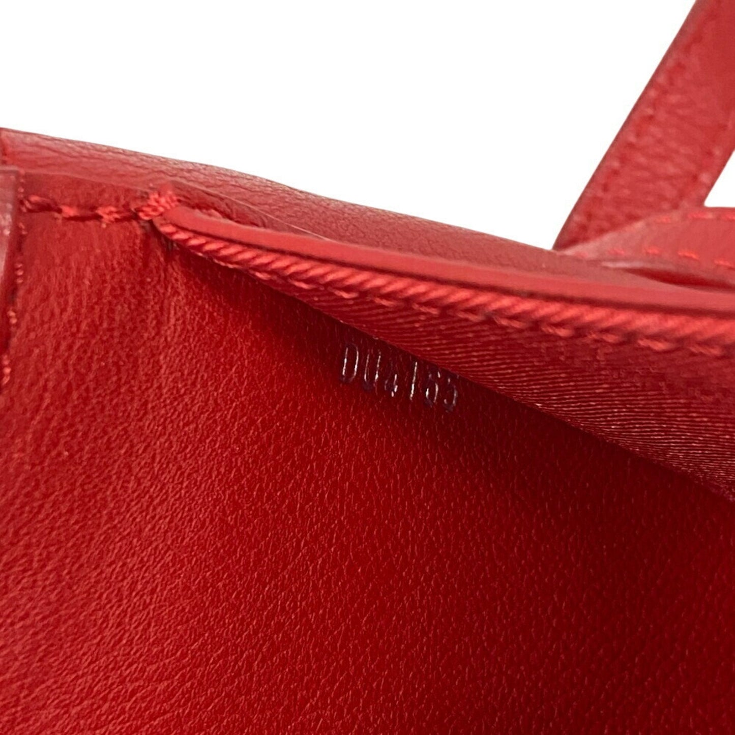 LV Pont 9 Red Leather Chain Bag