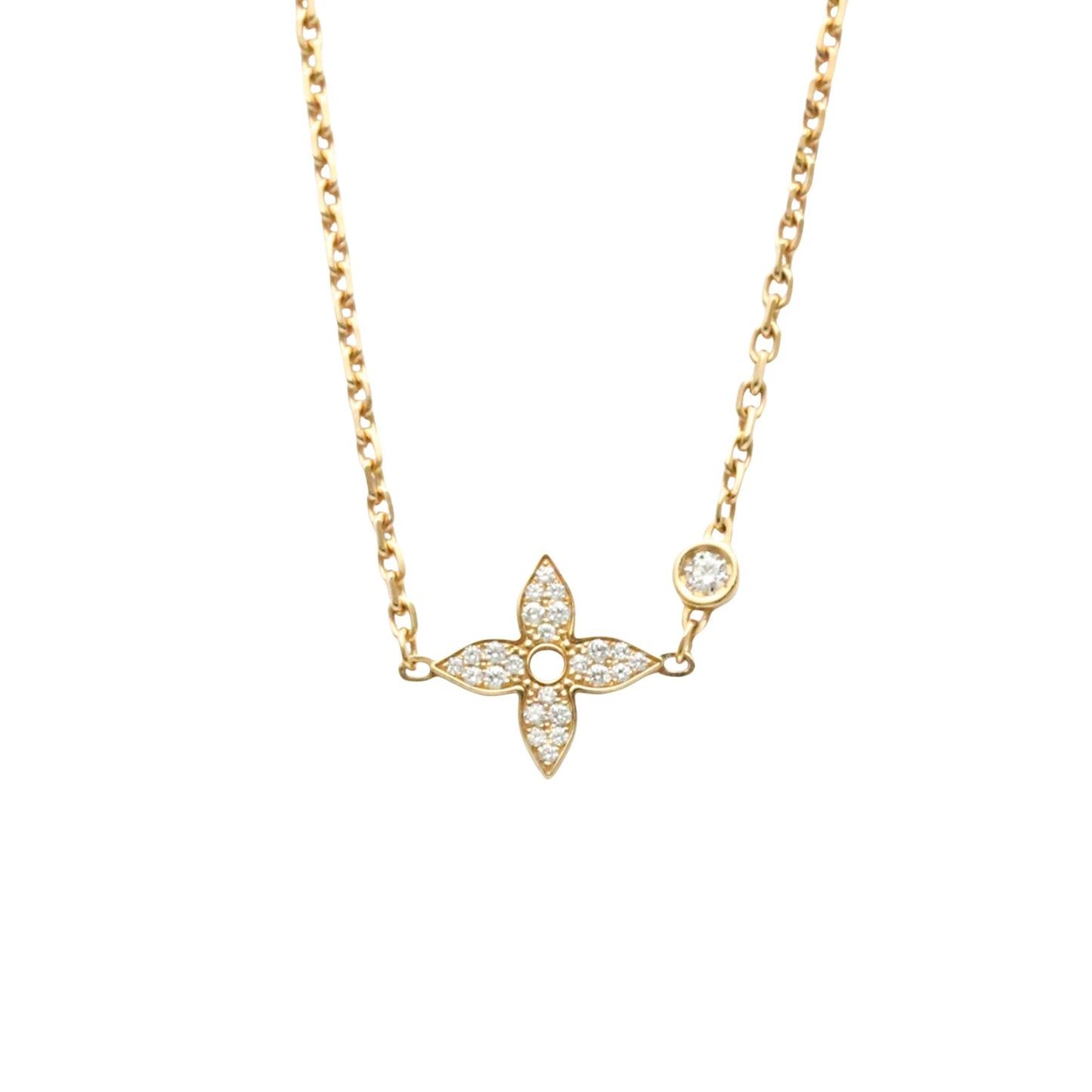 Idylle Blossom Rose Gold Pendant Necklace