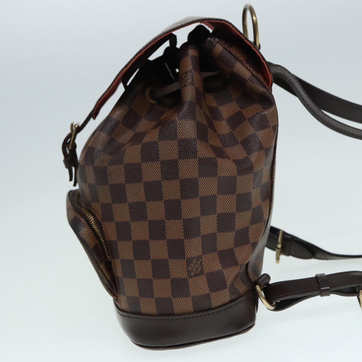 Damier Azur Canvas Backpack Drawstring Backpack N51105