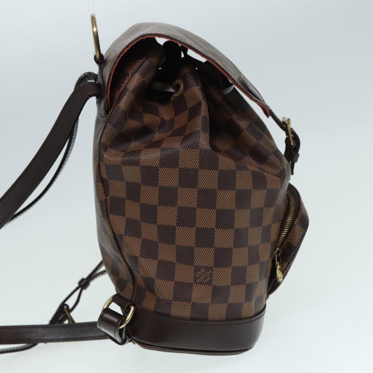 Damier Azur Canvas Backpack Drawstring Backpack N51105