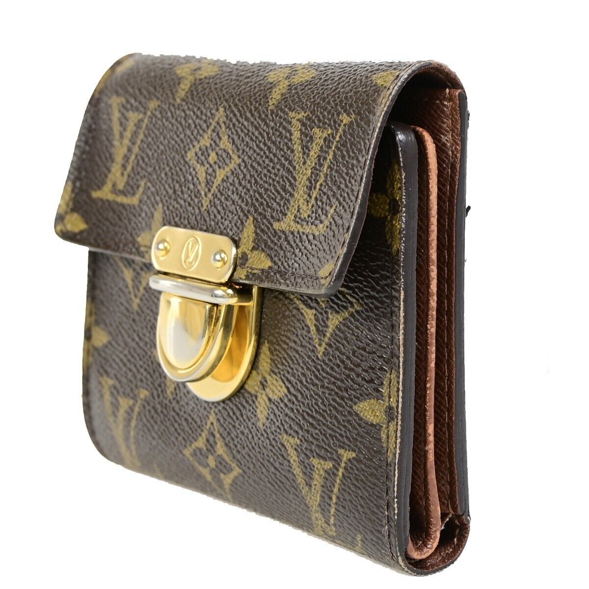 Monogram Canvas Pochette Clemence Wallet