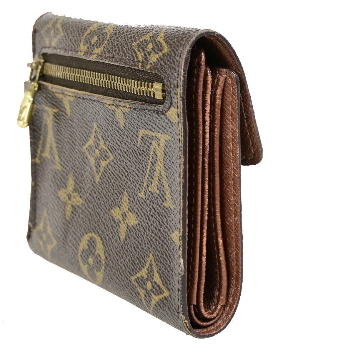 Monogram Canvas Pochette Clemence Wallet