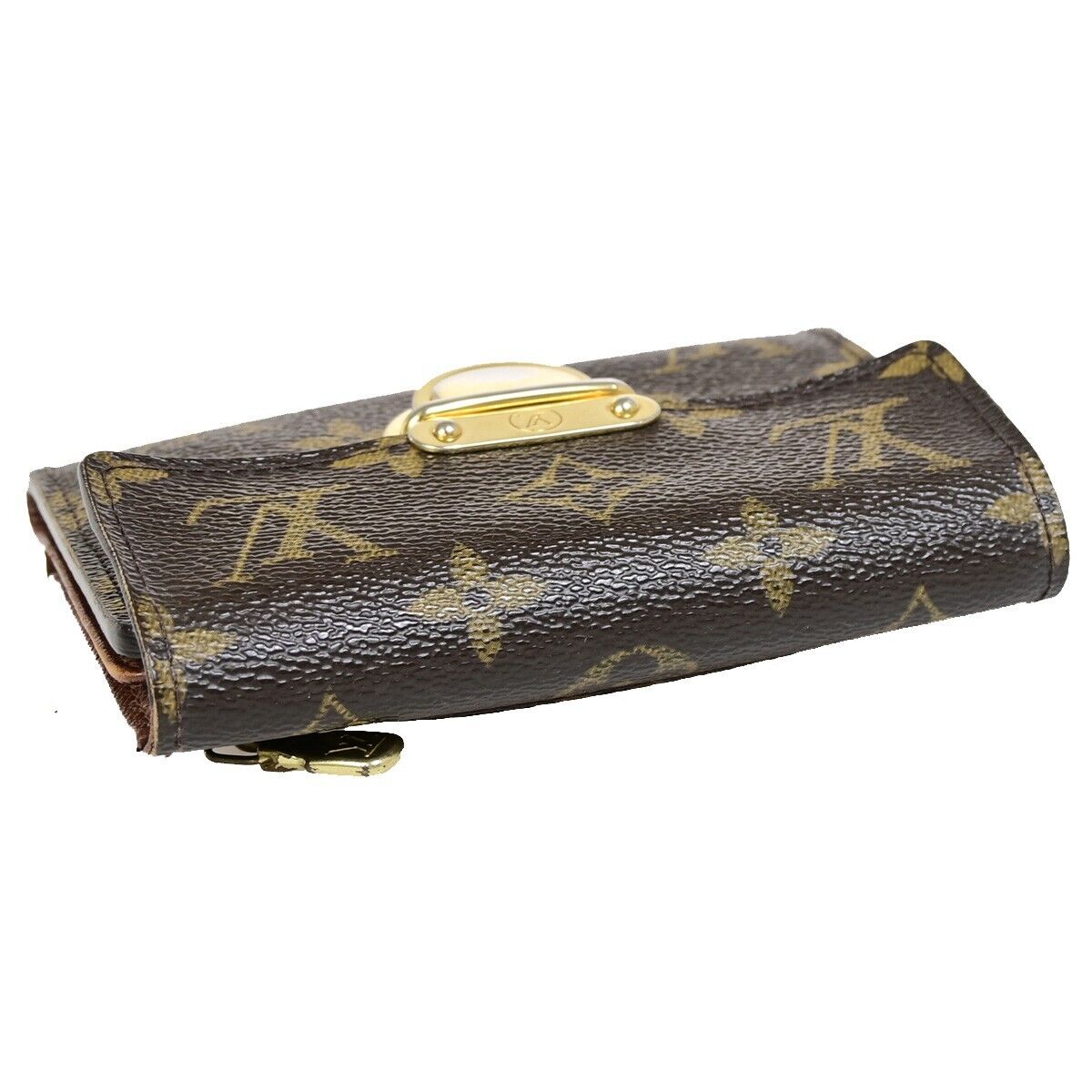 Monogram Canvas Pochette Clemence Wallet