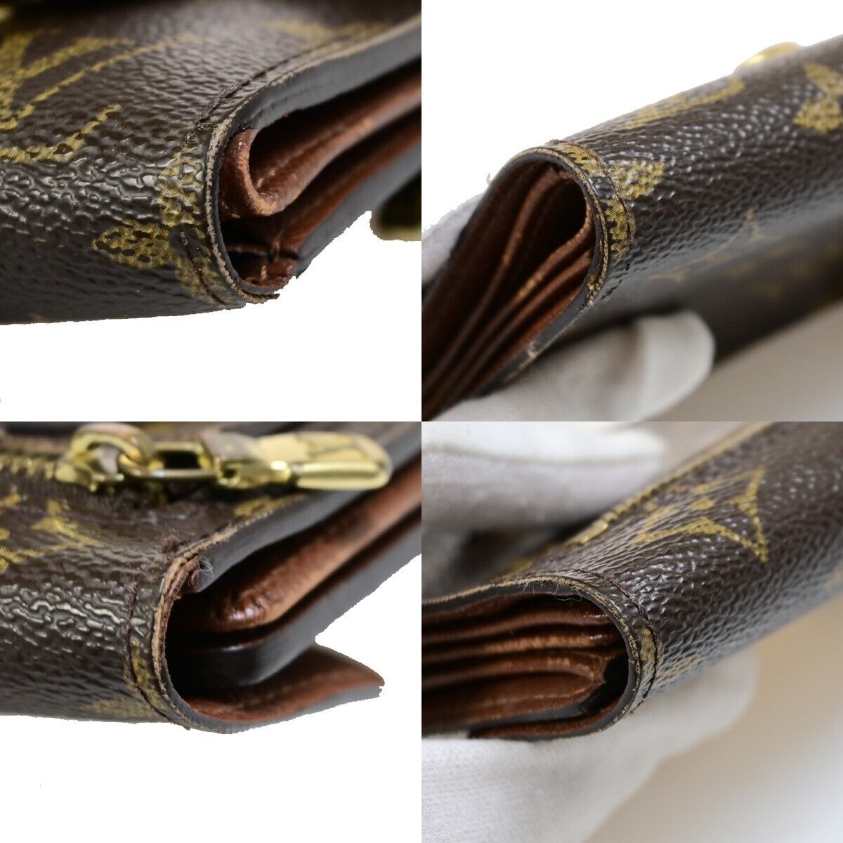 Monogram Canvas Pochette Clemence Wallet