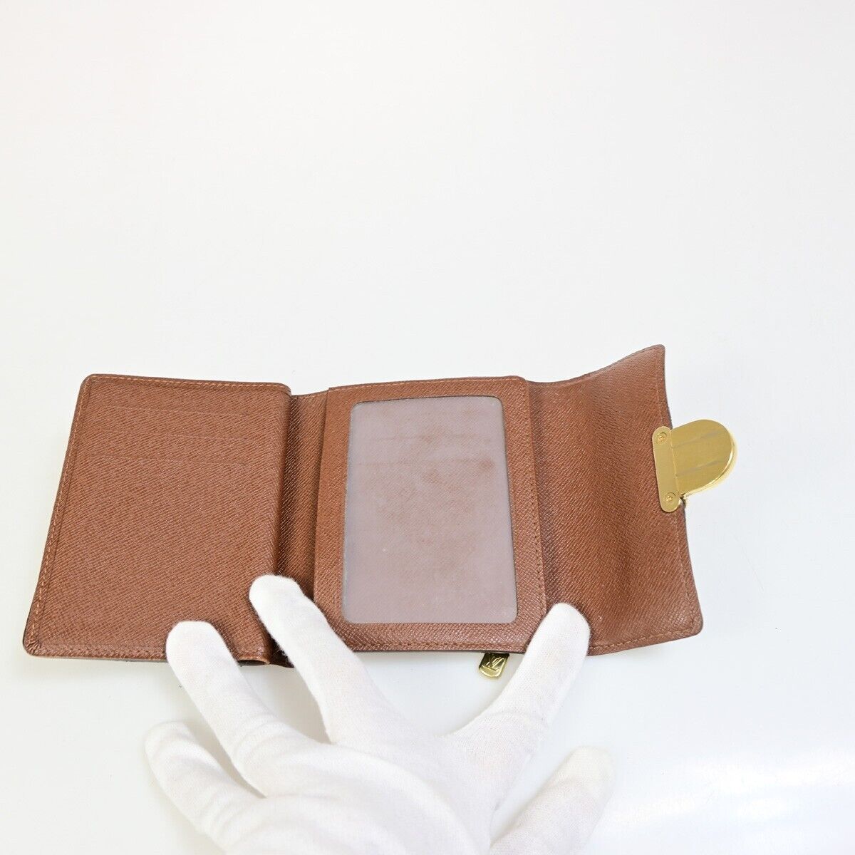 Monogram Canvas Pochette Clemence Wallet