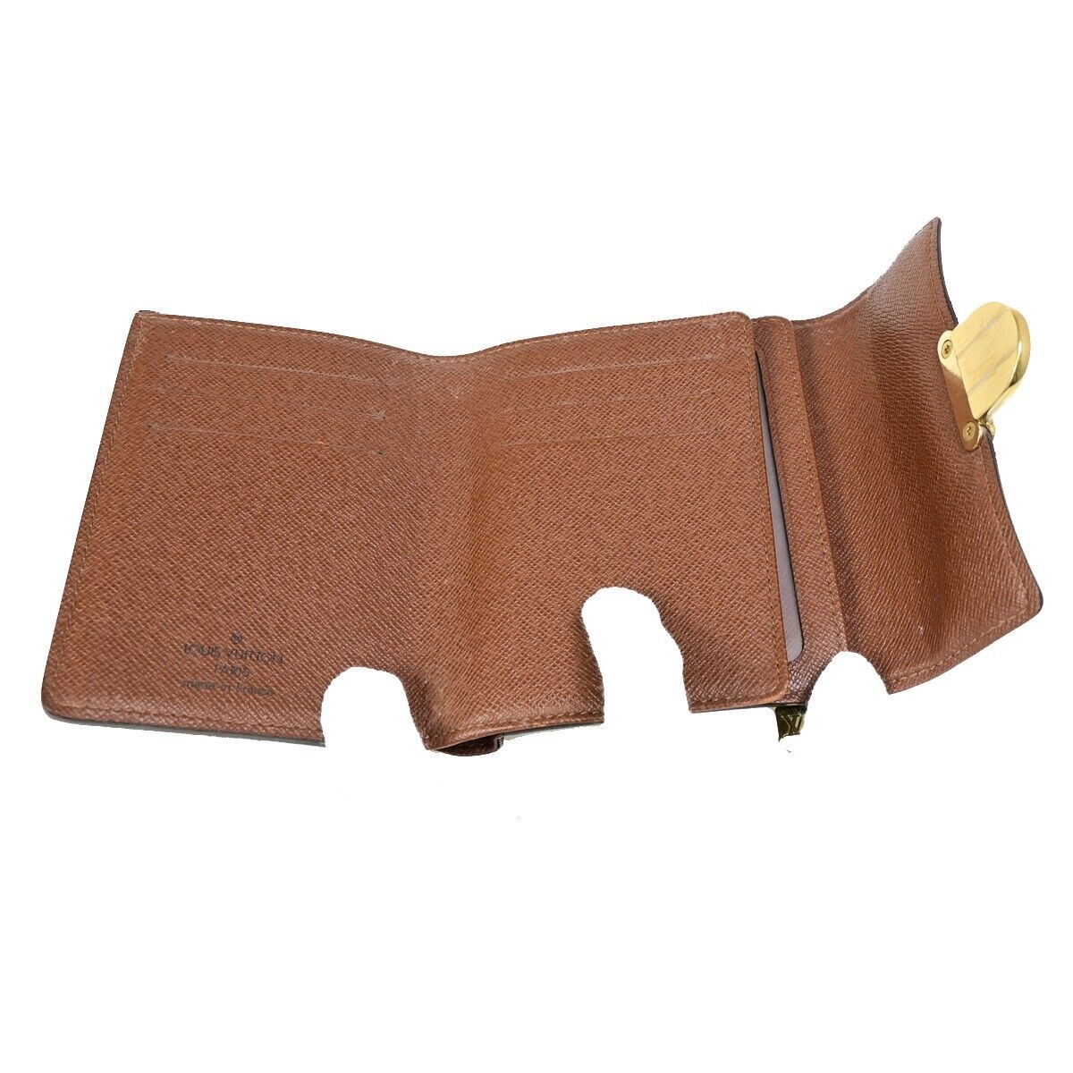 Monogram Canvas Pochette Clemence Wallet