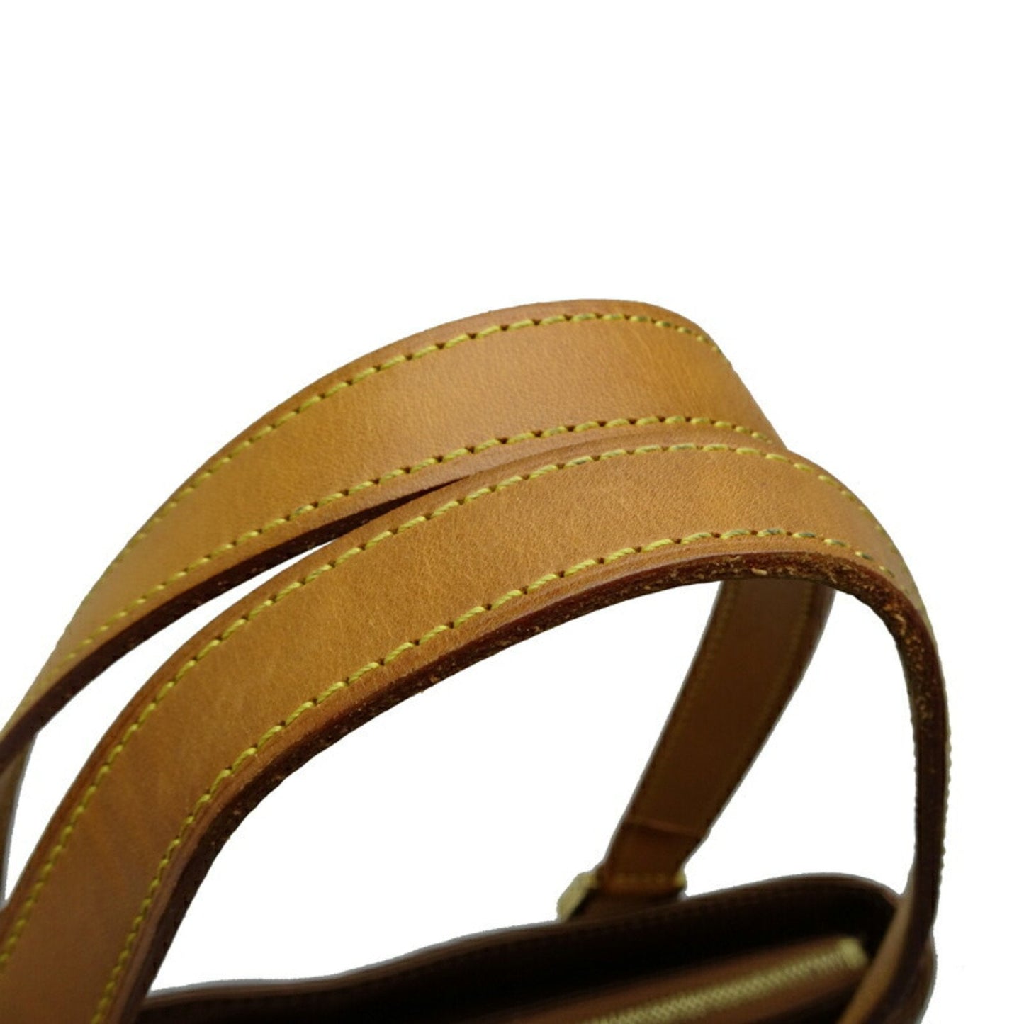 Monogram Vernis Tote Brown Leather