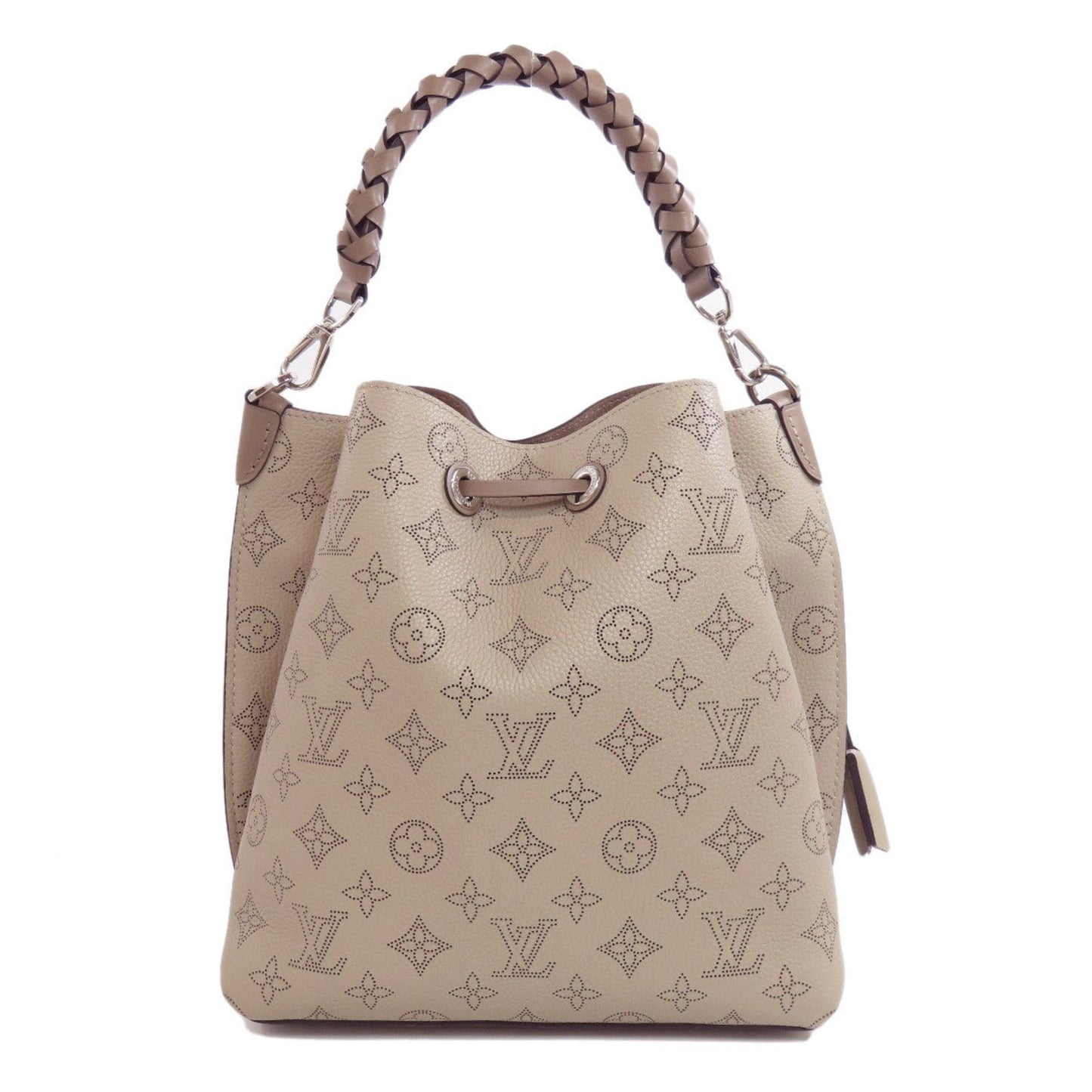 Lockme Bucket Beige Handbag