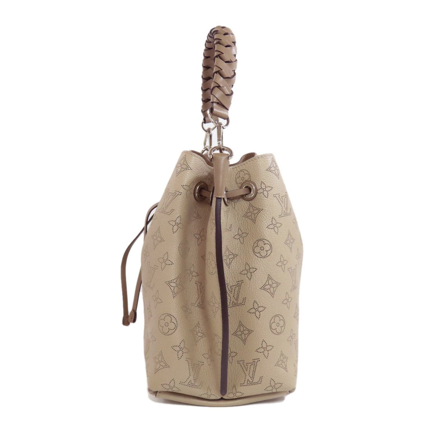 Lockme Bucket Beige Handbag