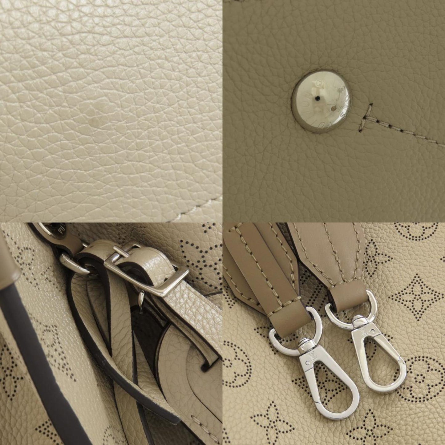 Lockme Bucket Beige Handbag