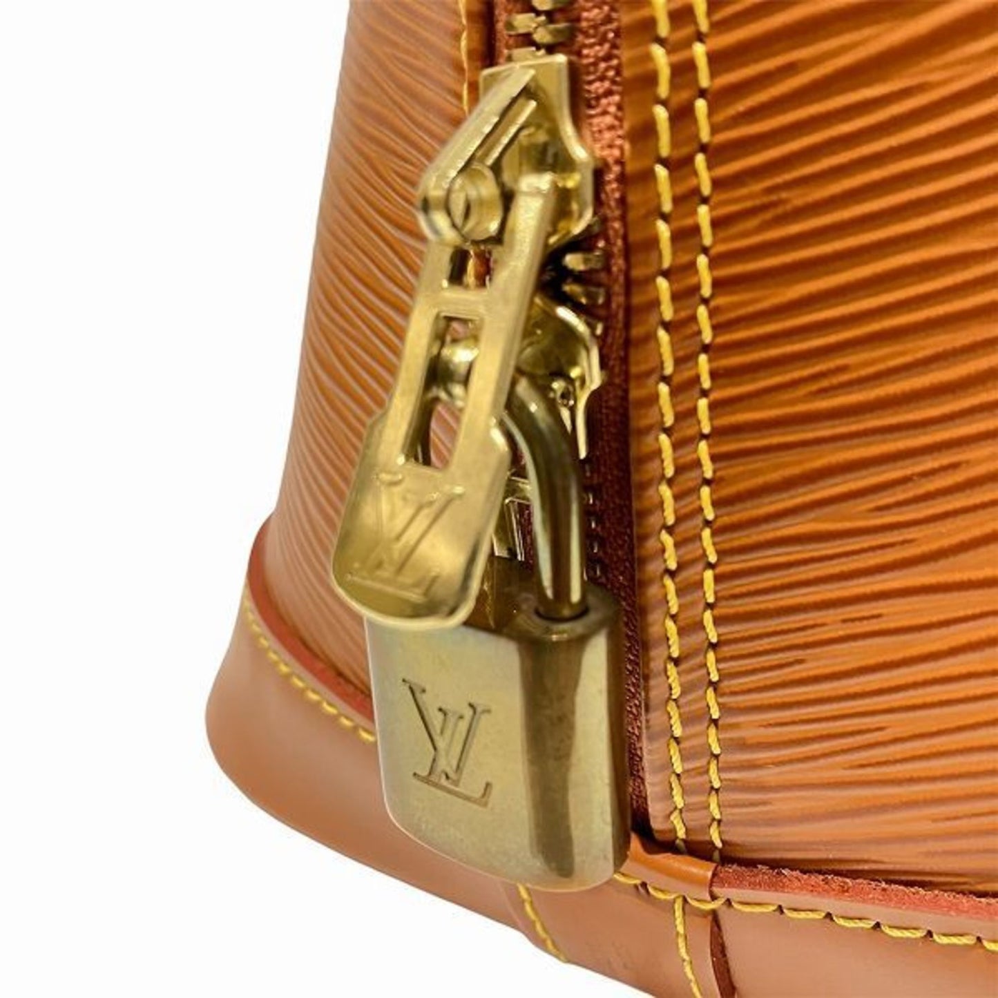 Alma Epi Leather Handbag