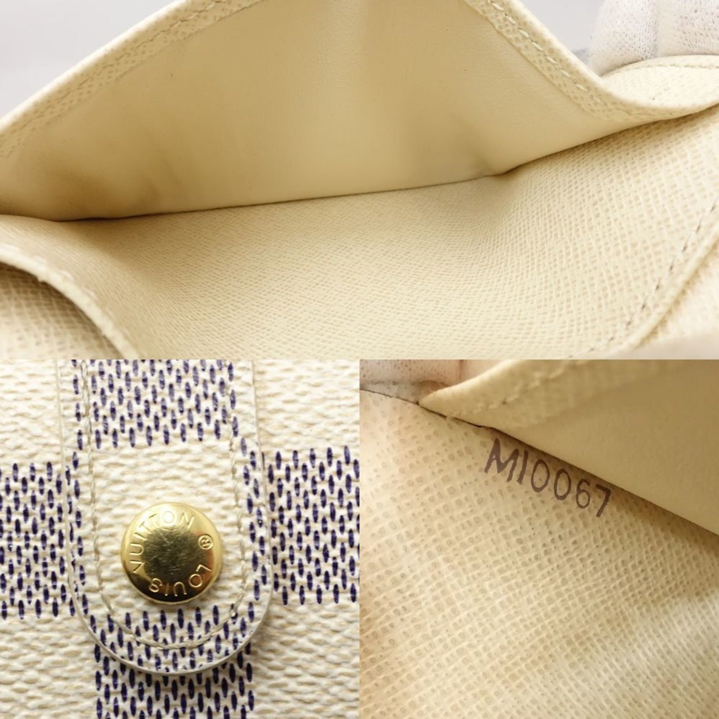 Damier Azur Multiple Wallet