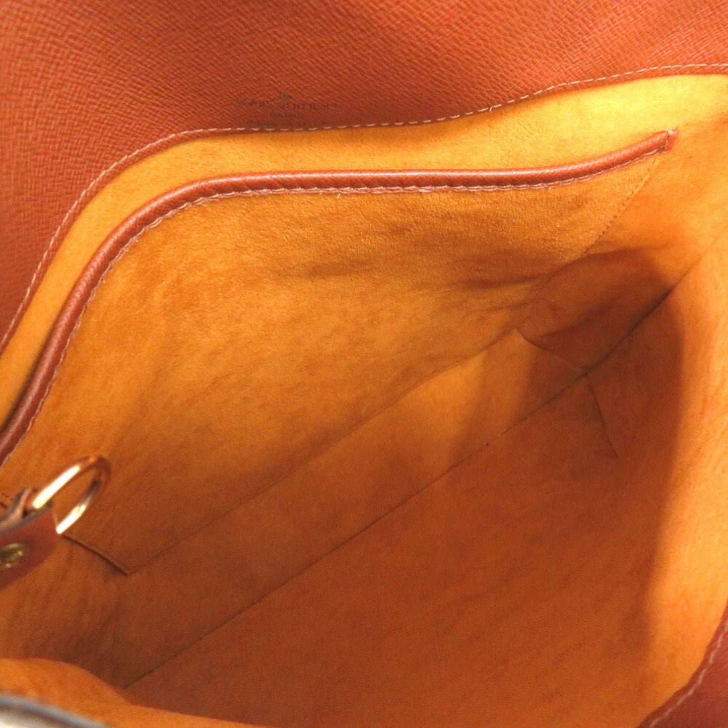 Canvas Musette Shoulder Bag with Minimal Wear