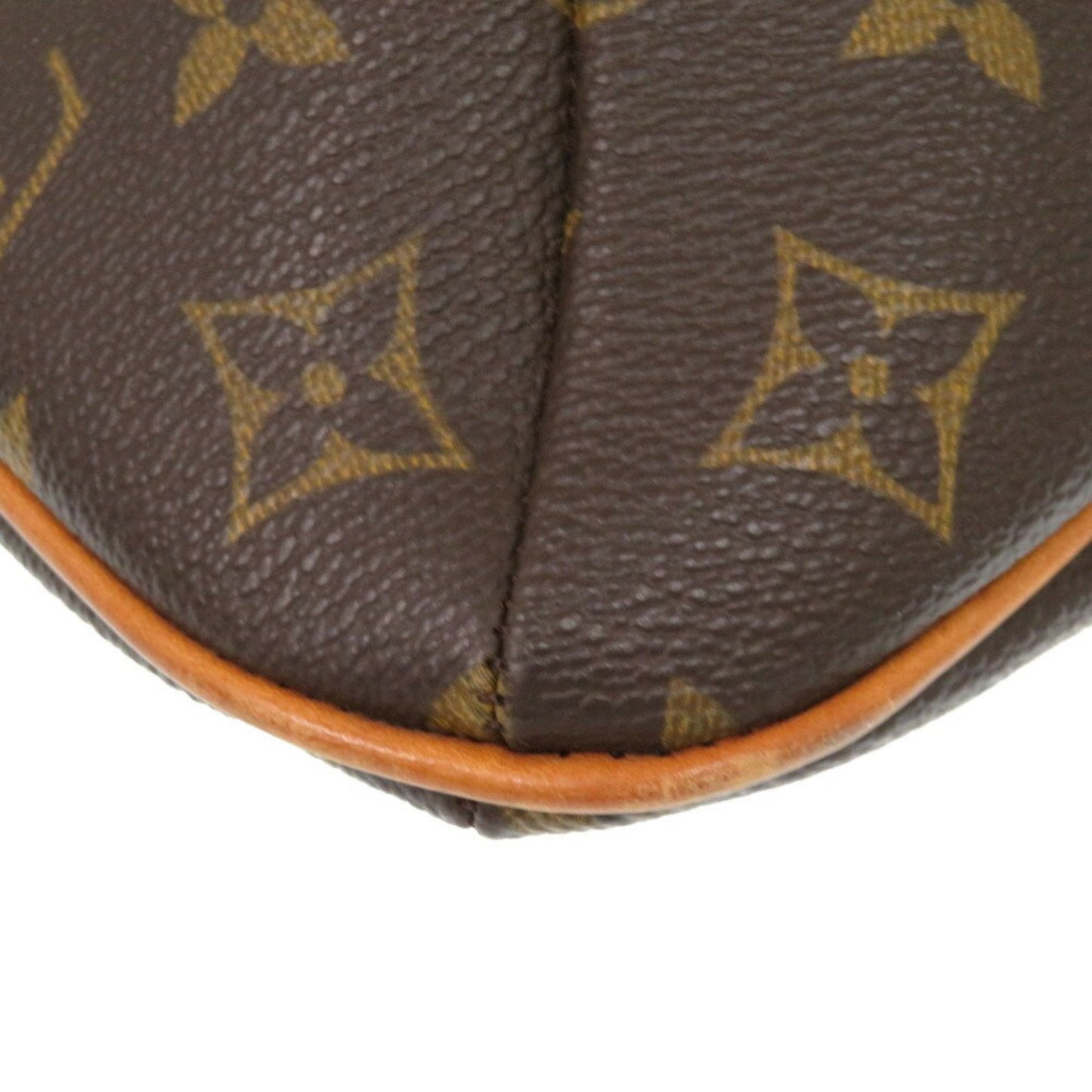 Canvas Musette Shoulder Bag with Minimal Wear