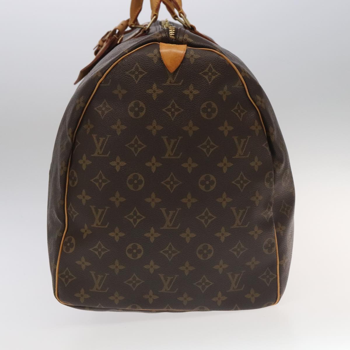 Keepall 60 Canvas Travel Bag with Name Tag