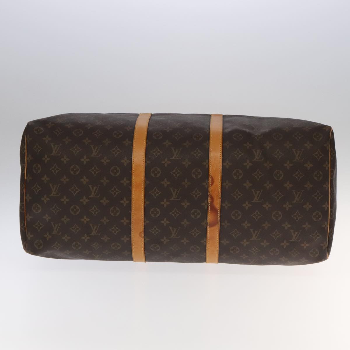 Keepall 60 Canvas Travel Bag with Name Tag