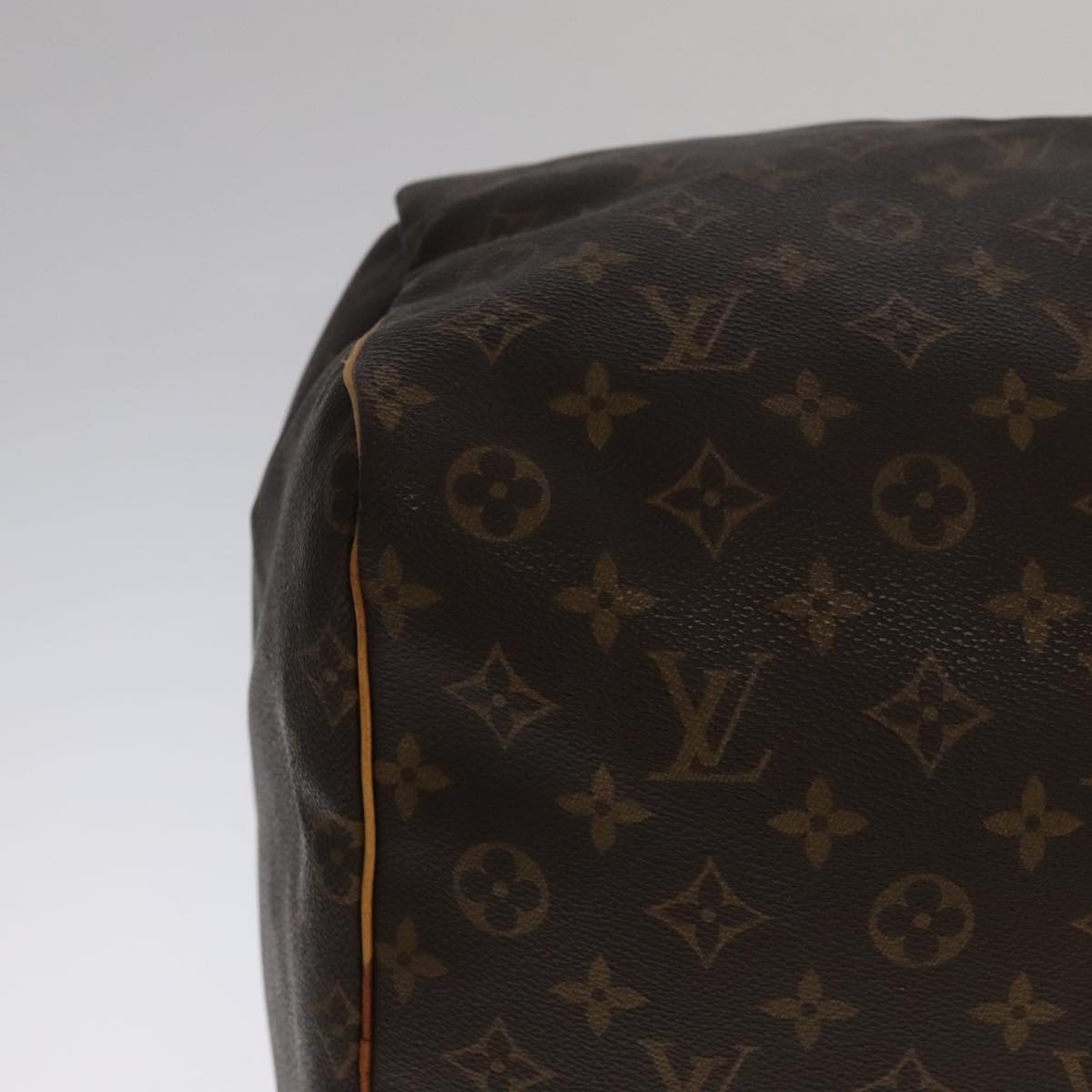 Keepall 60 Canvas Travel Bag with Name Tag