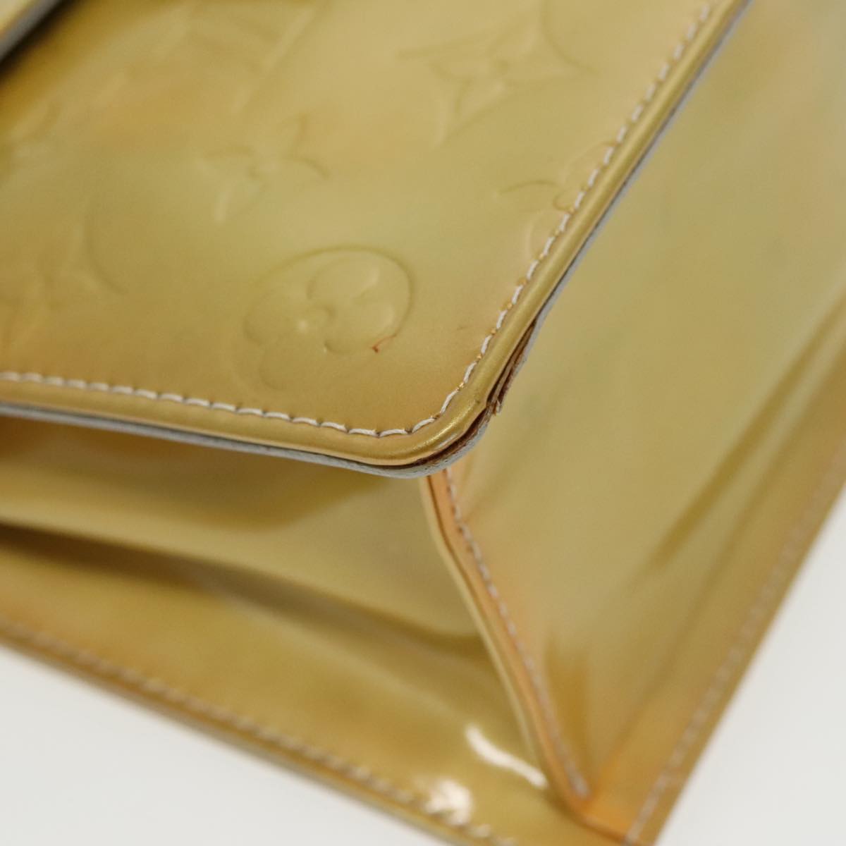 Lockit MM Handbag Lime Patent Leather