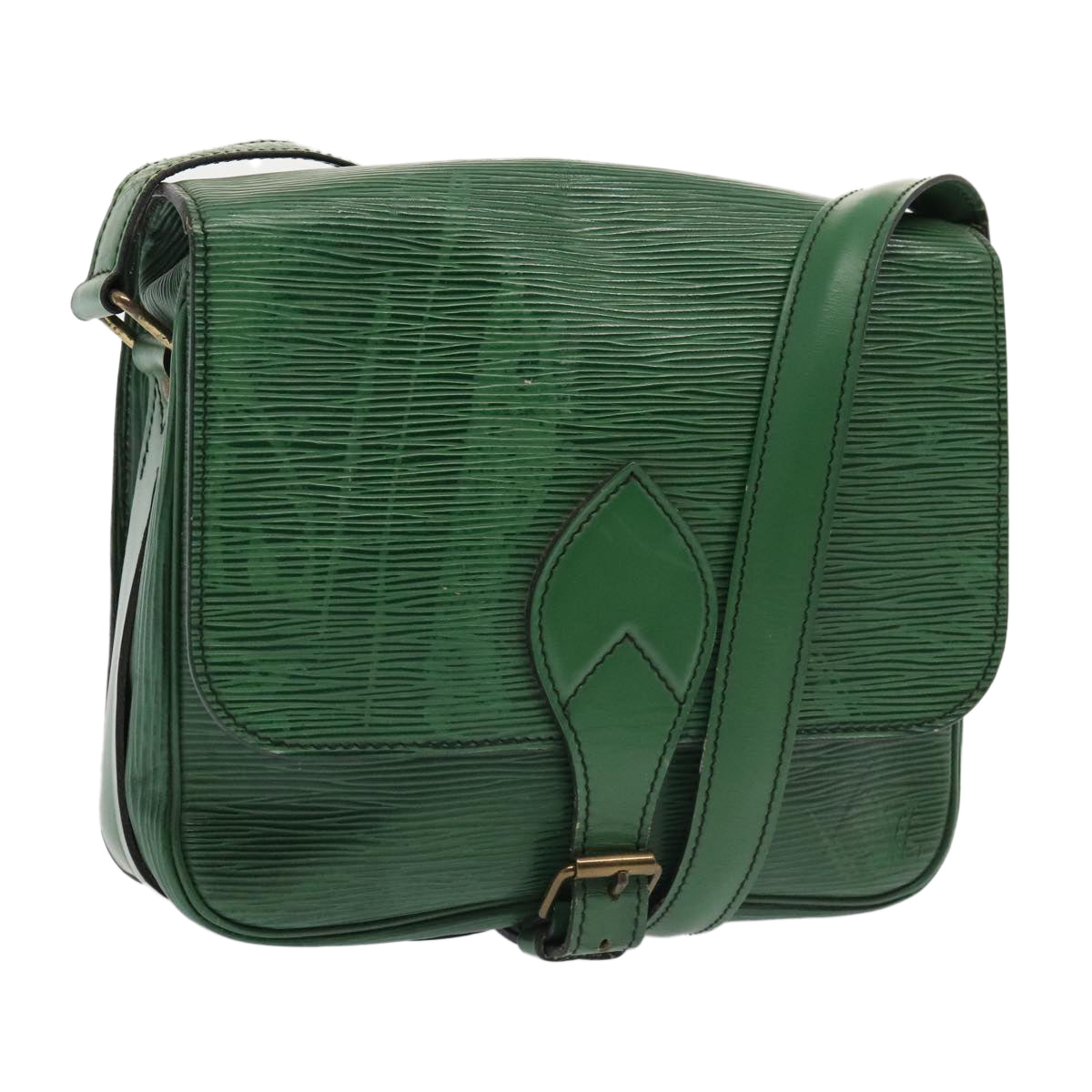 Epi Leather Shoulder Bag Green