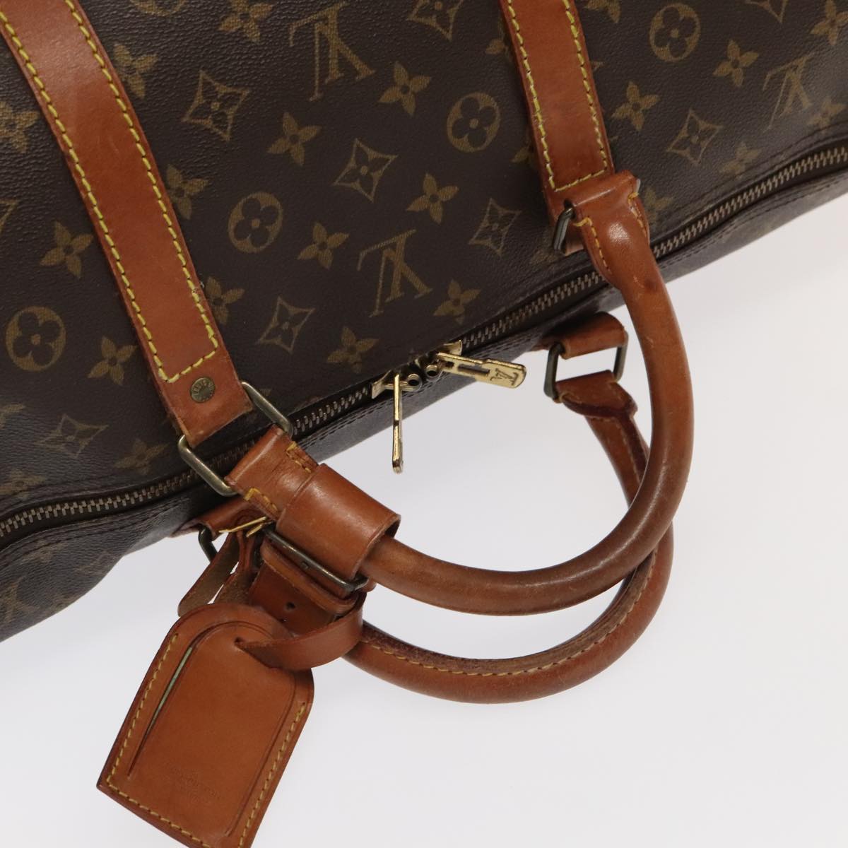 Keepall 55 Bandouliere Monogram Canvas