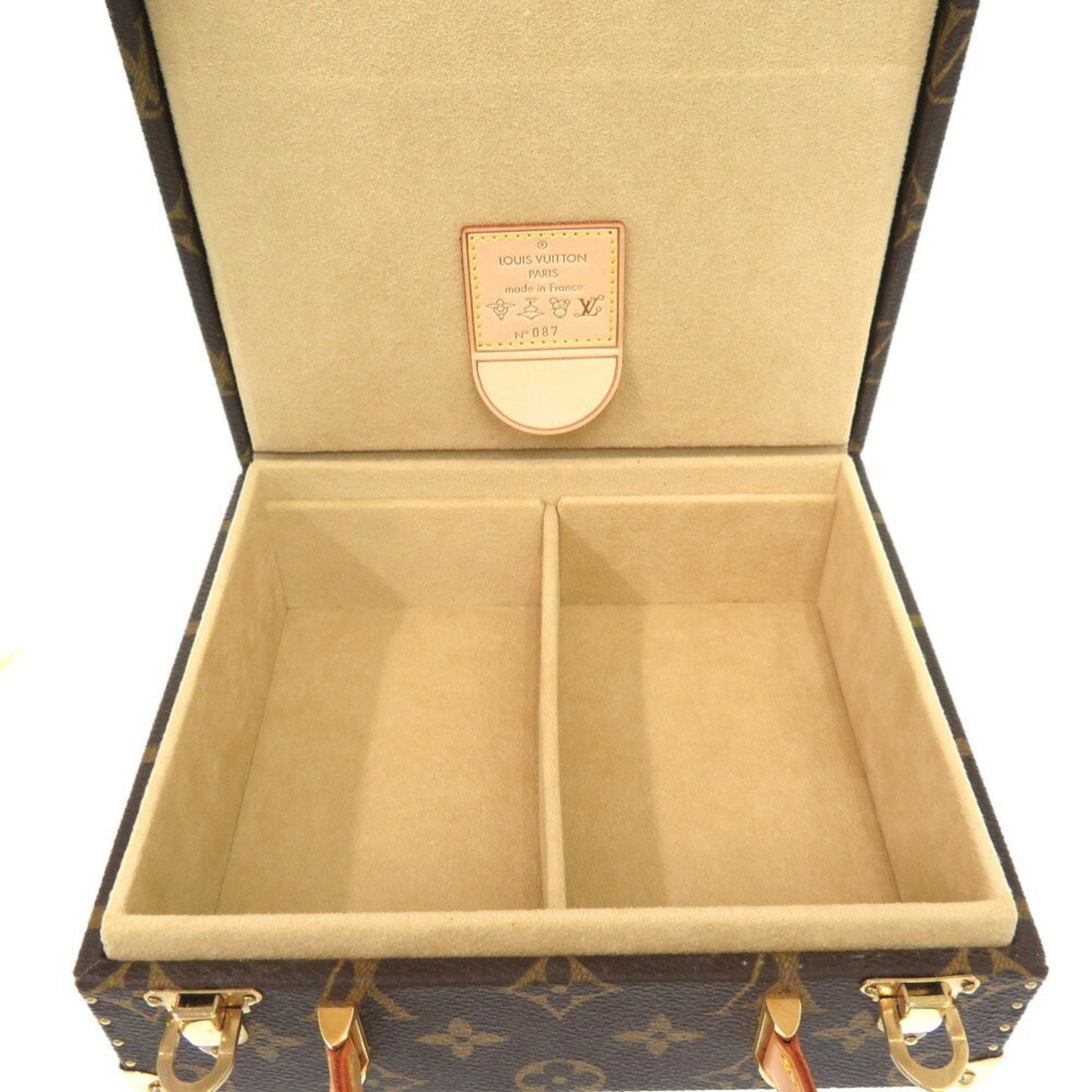 Luxury Canvas Jewelry Case