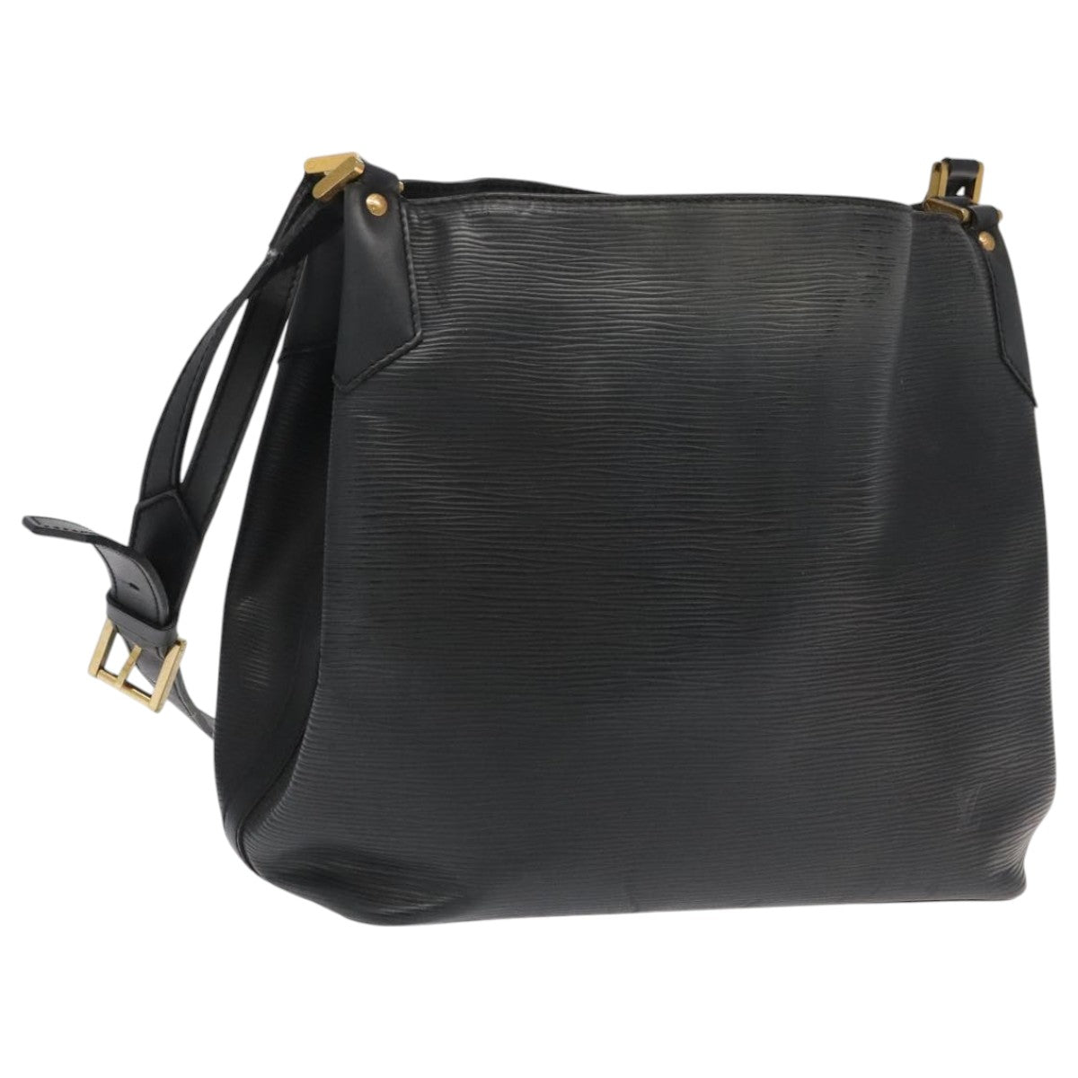 Willow PM Shoulder Bag Black Epi Leather
