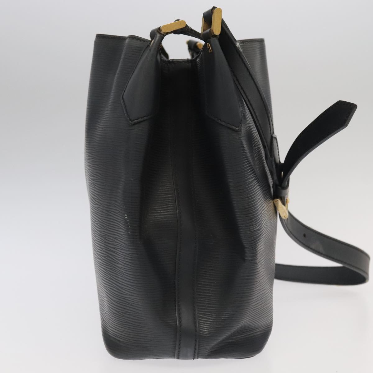 Willow PM Shoulder Bag Black Epi Leather
