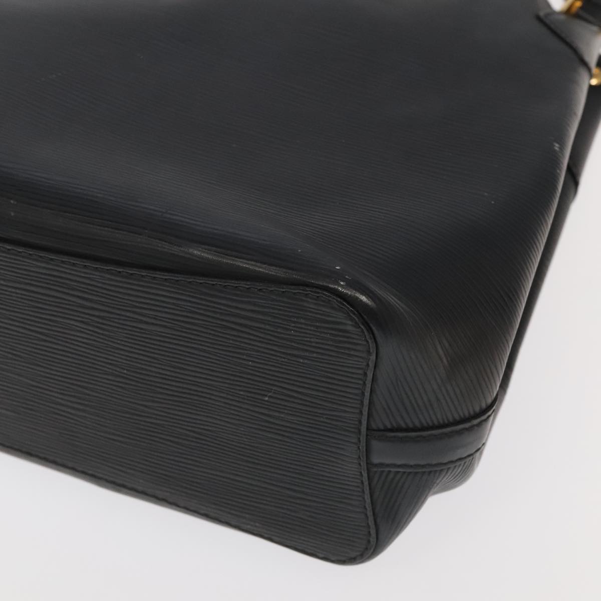 Willow PM Shoulder Bag Black Epi Leather