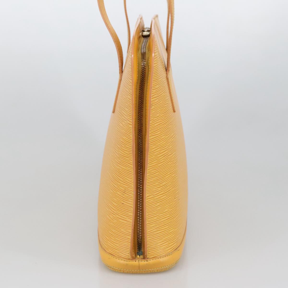 Epi Alma Yellow Leather Shoulder Bag
