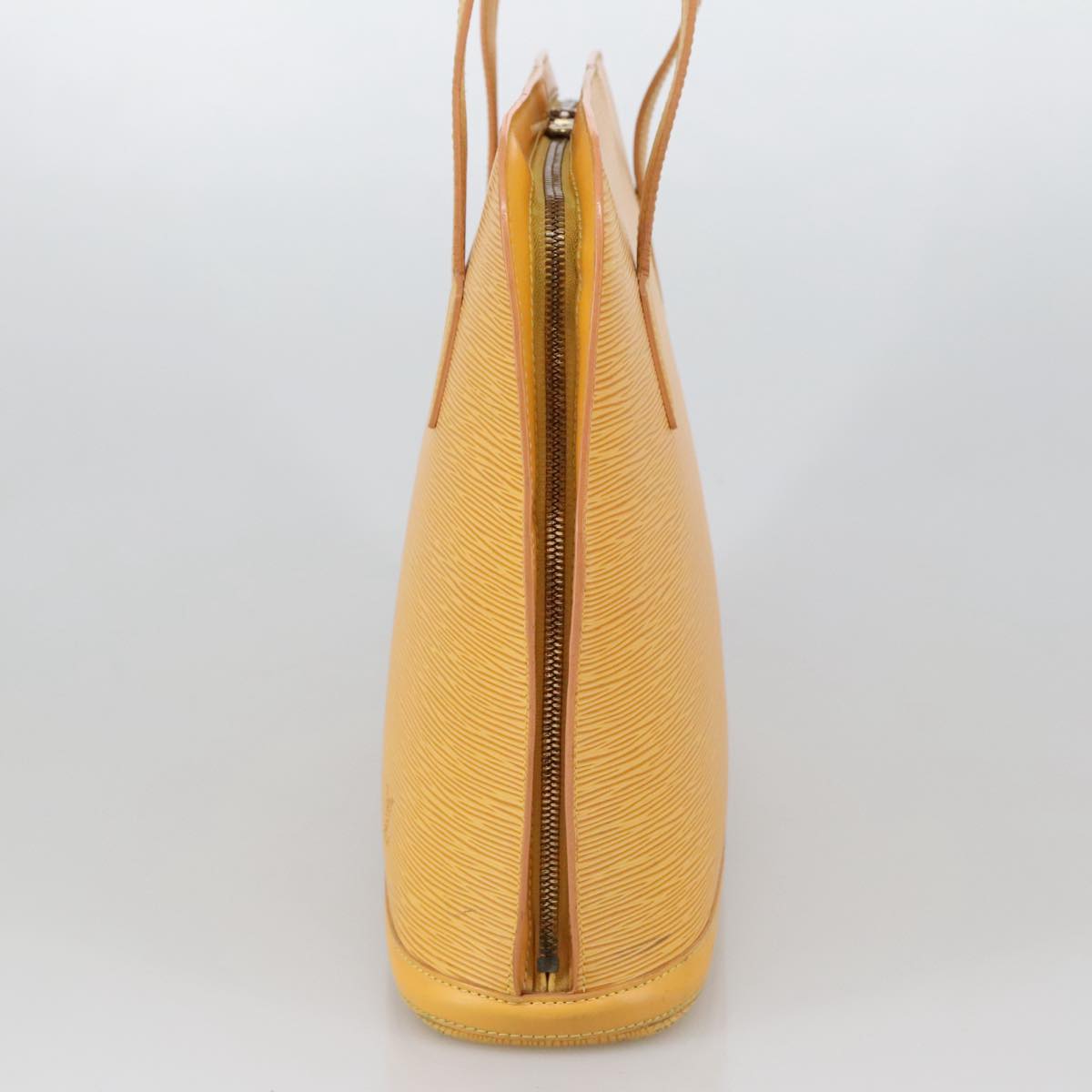 Epi Alma Yellow Leather Shoulder Bag