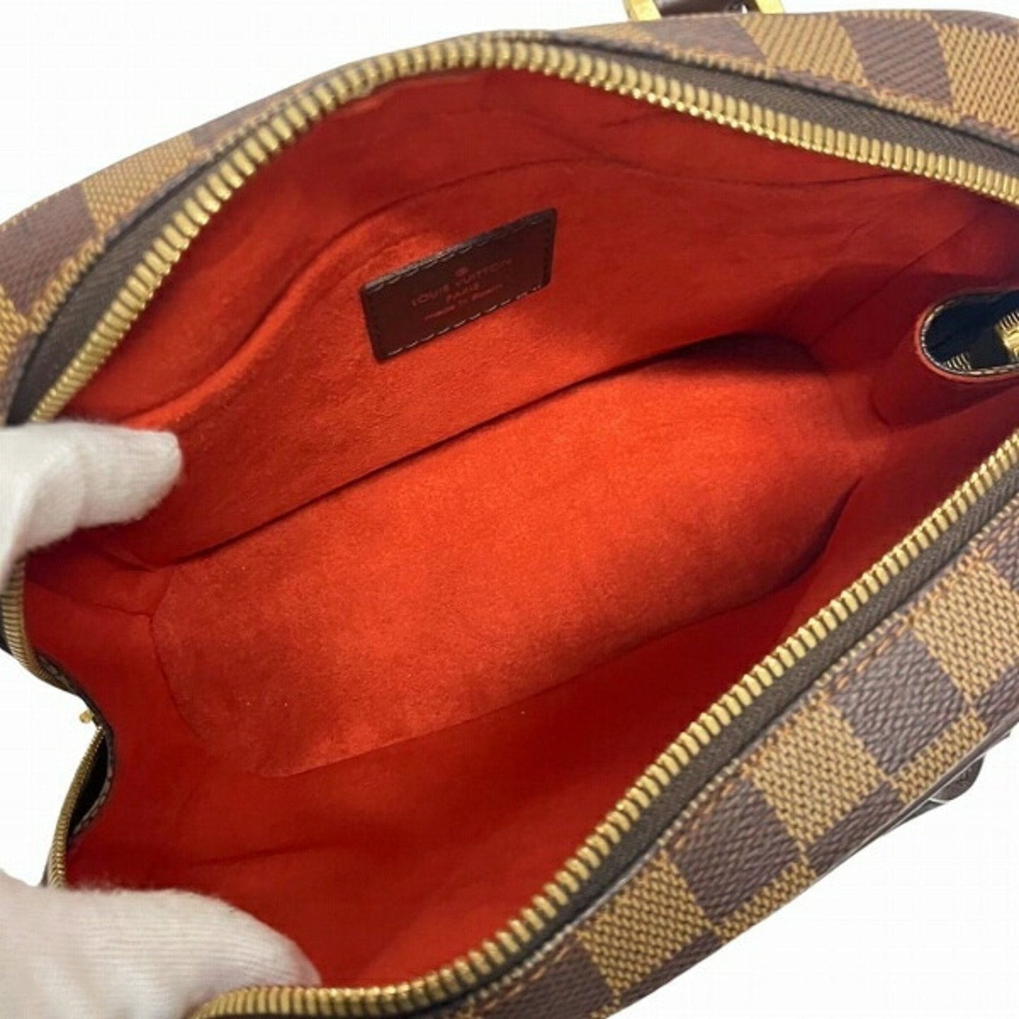 Mini Pochette Accessoires Damier Ebene