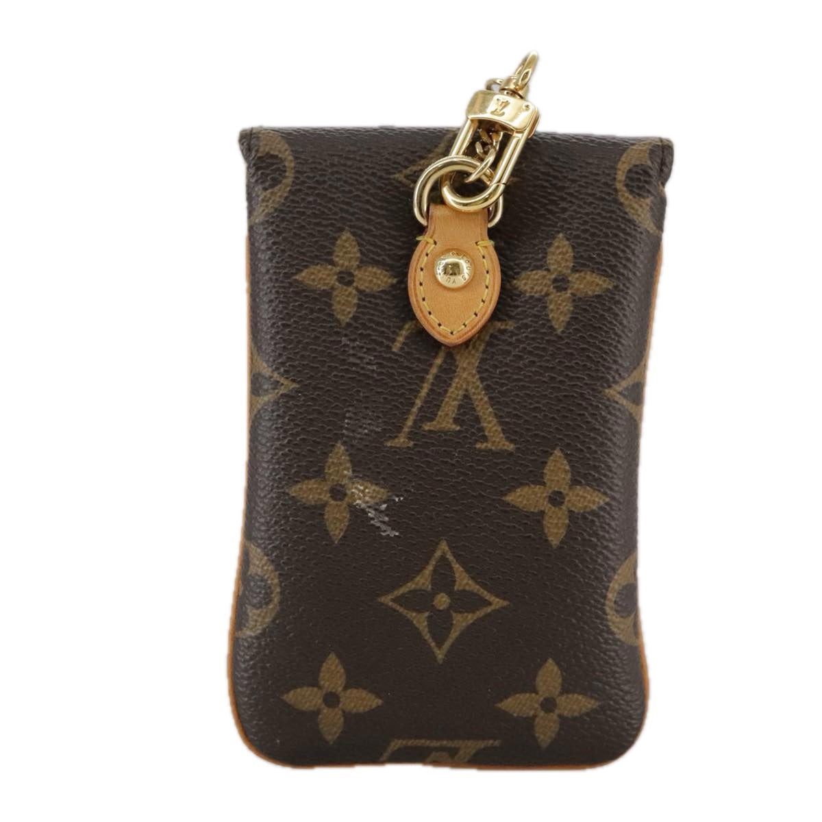 Luxury Canvas Phone Case with Metal Accents