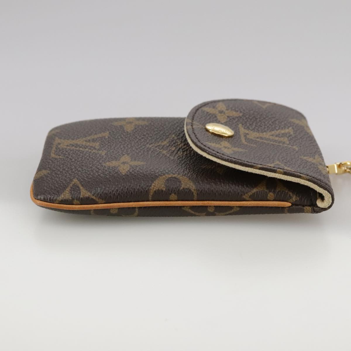 Luxury Canvas Phone Case with Metal Accents