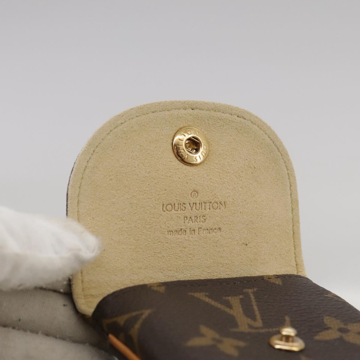 Luxury Canvas Phone Case with Metal Accents