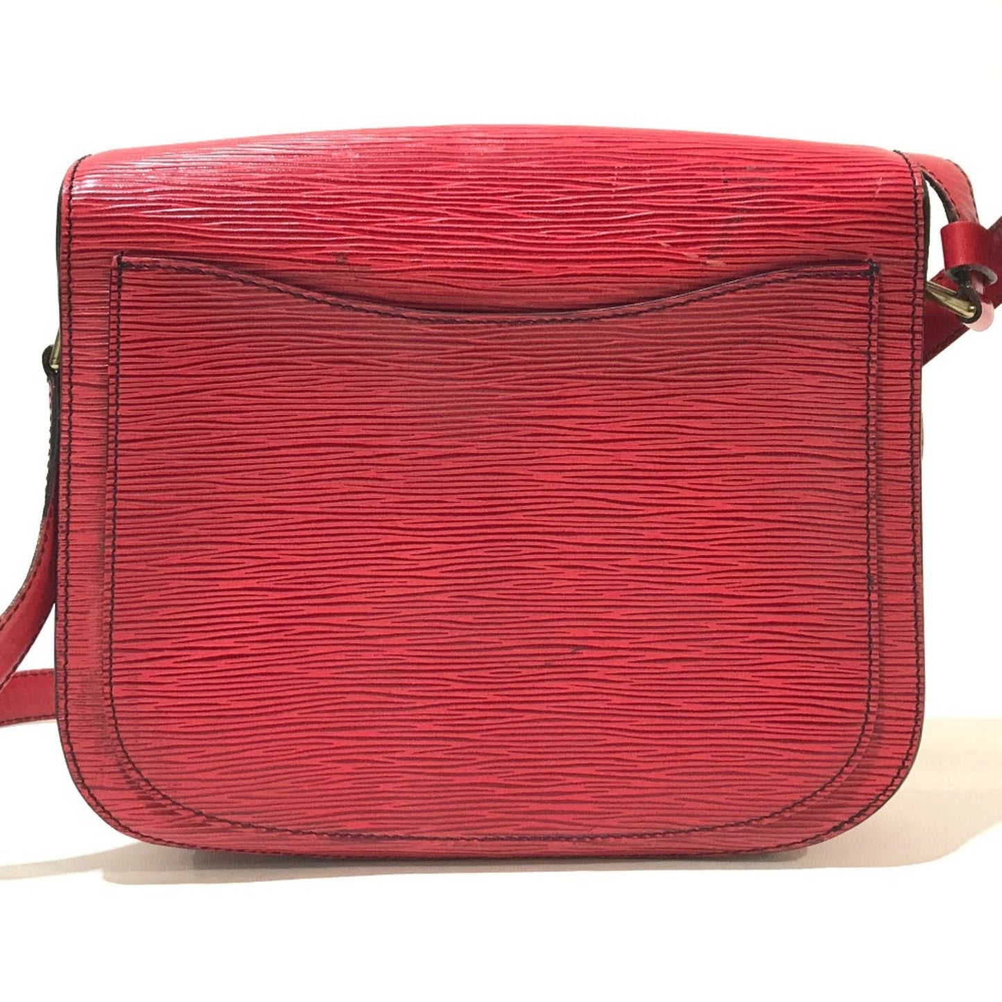 Epi Leather Red Shoulder Bag