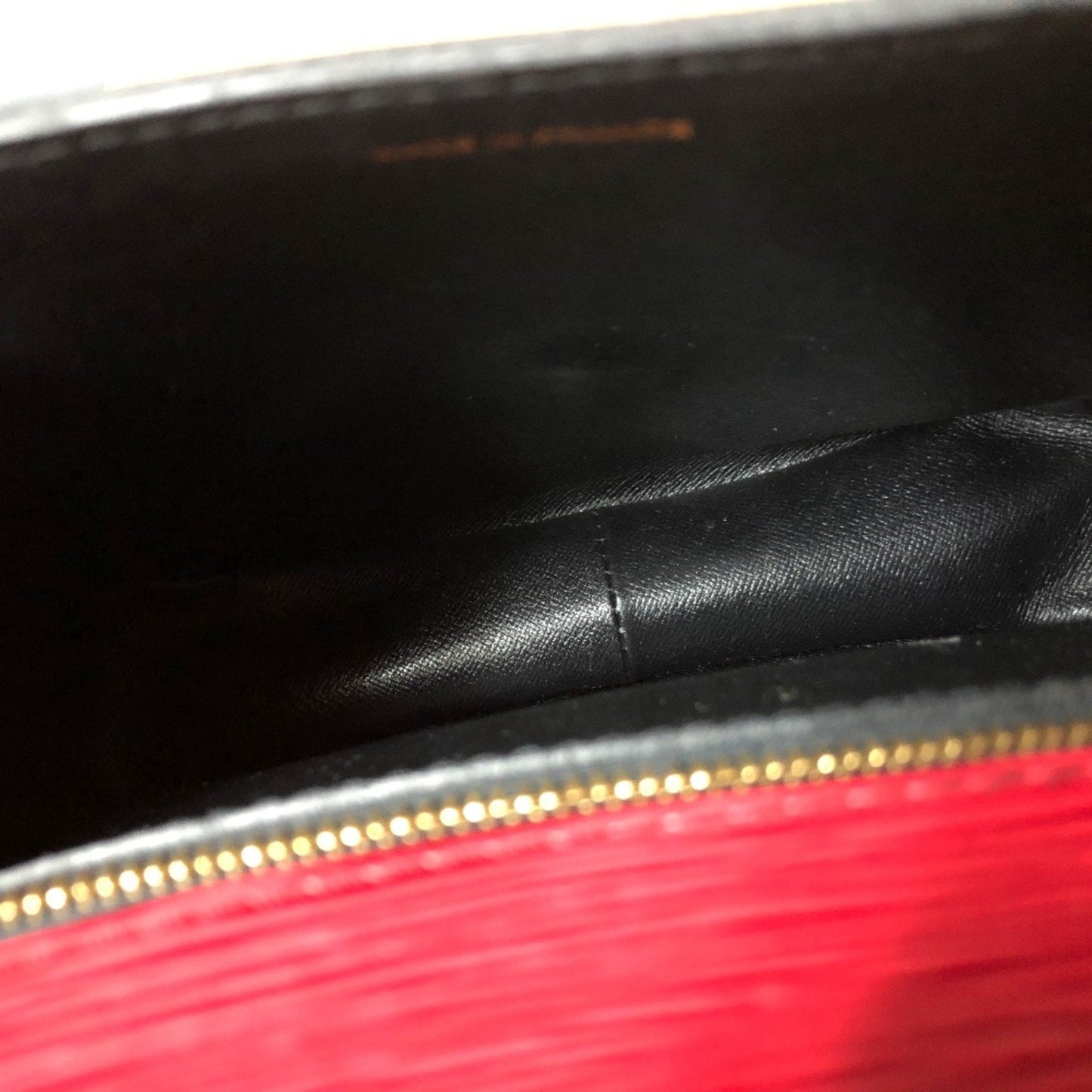 Epi Leather Red Shoulder Bag