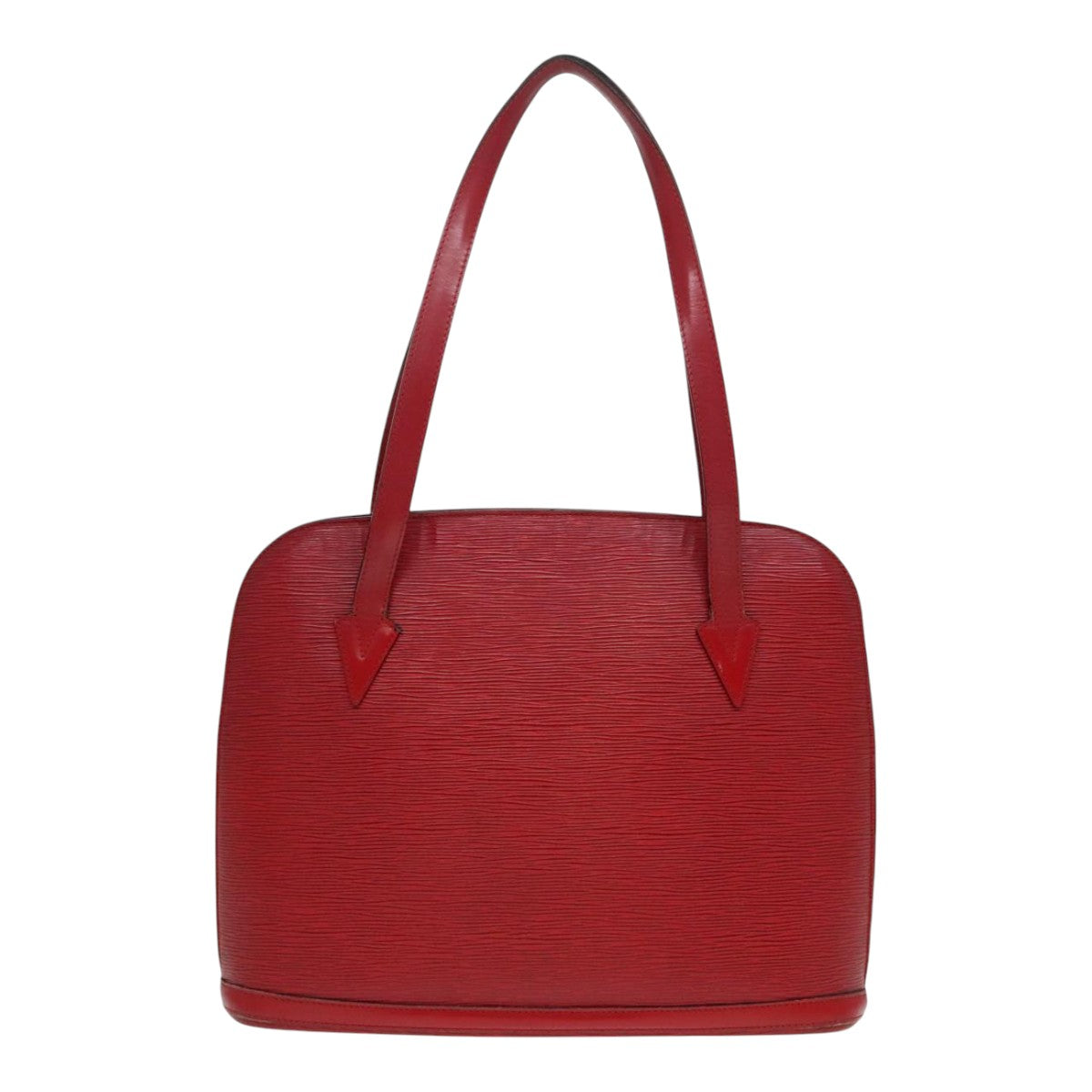 Epi Alma Red Leather Handbag