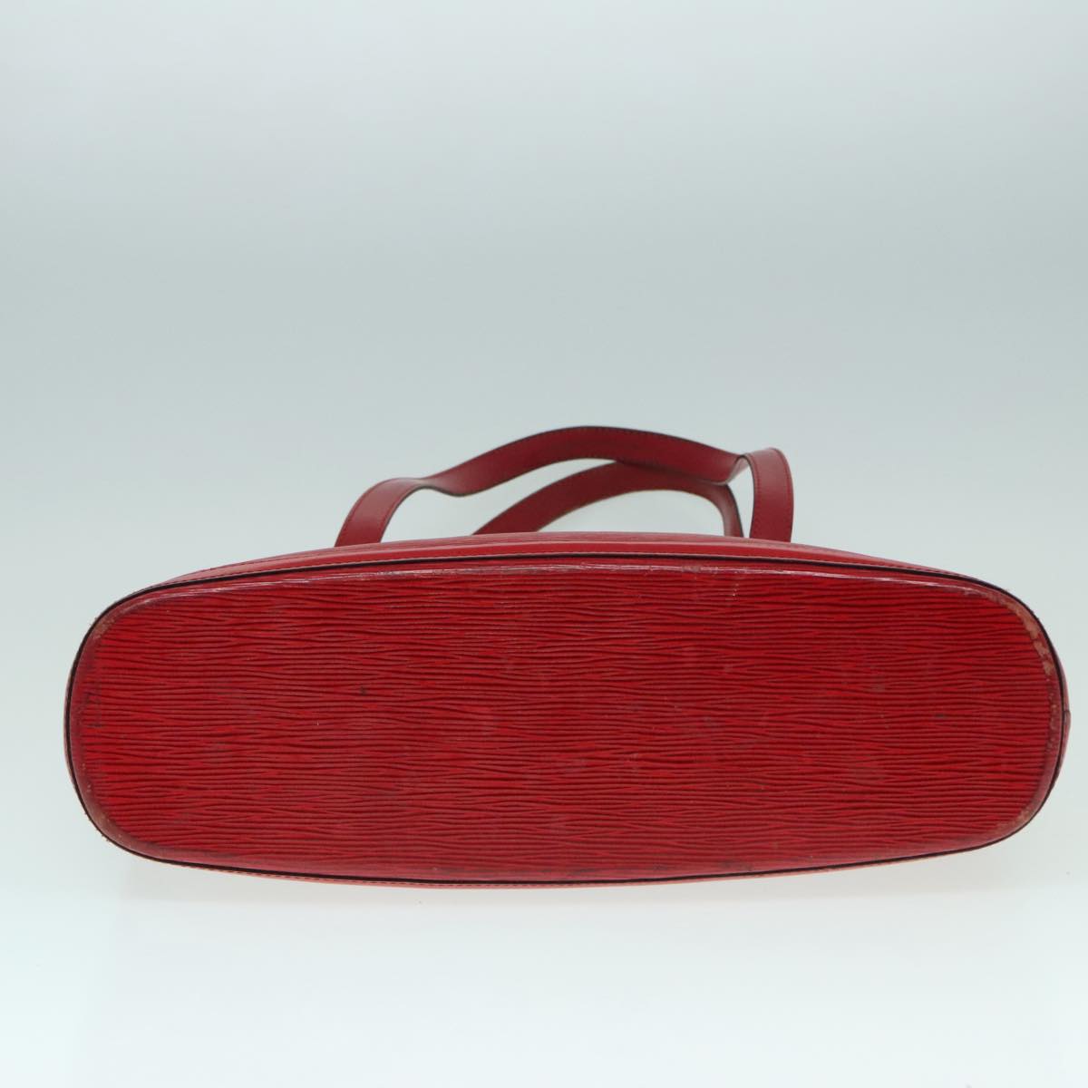 Epi Alma Red Leather Handbag