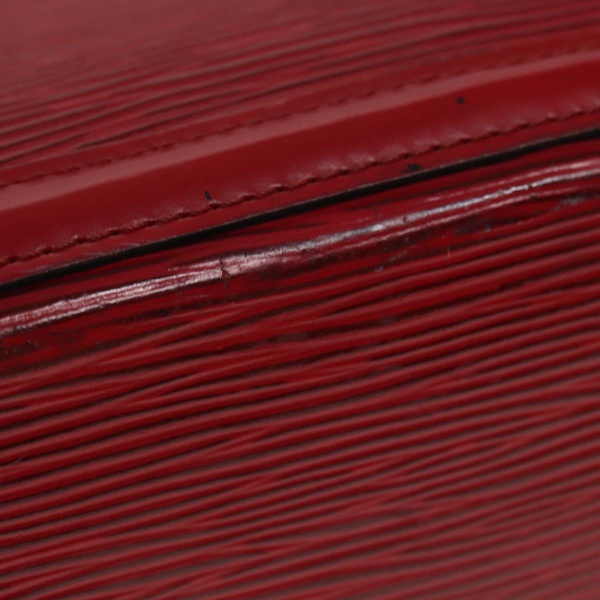Epi Alma Red Leather Handbag
