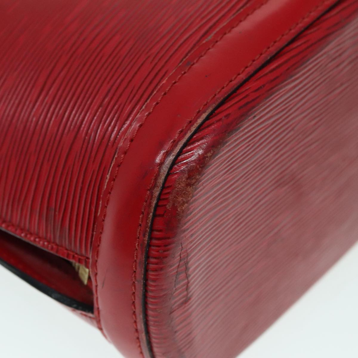 Epi Alma Red Leather Handbag