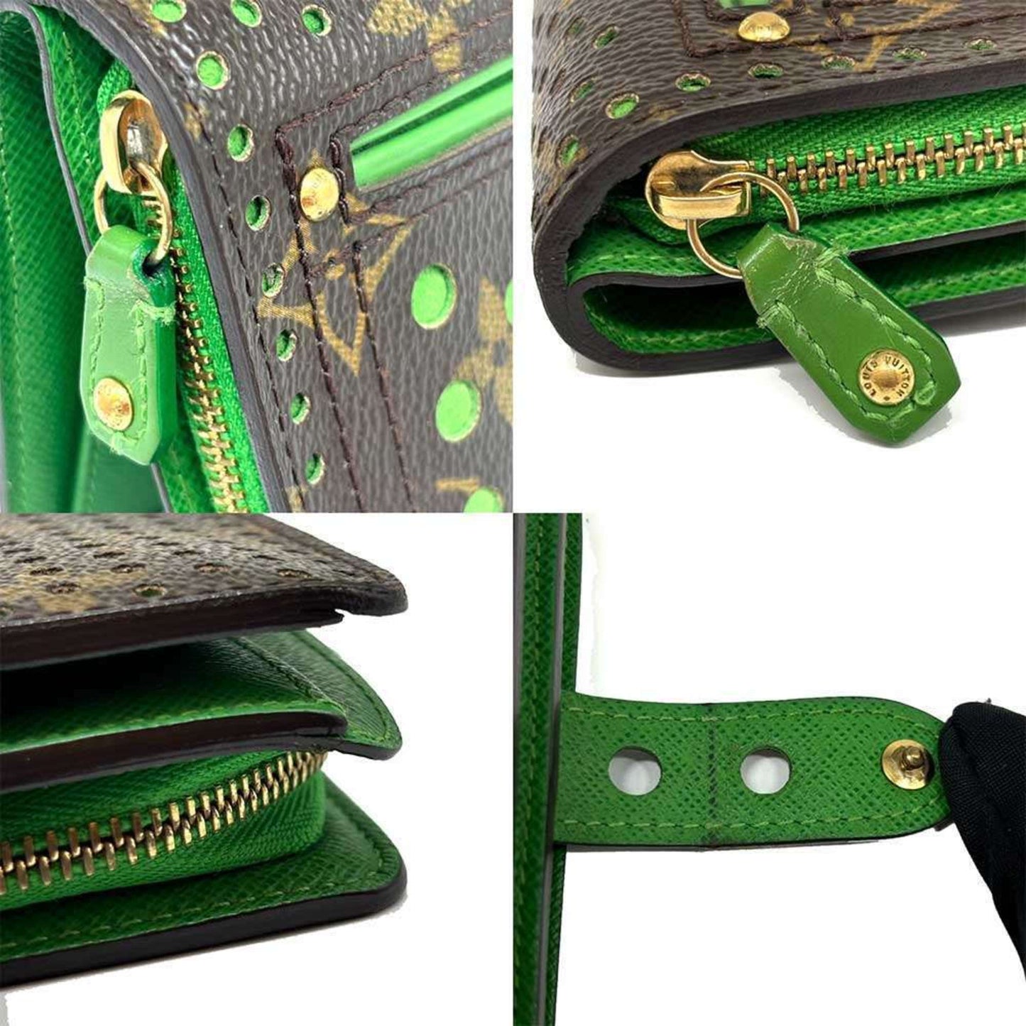 Perforated Wallet LV Monogram Empreinte