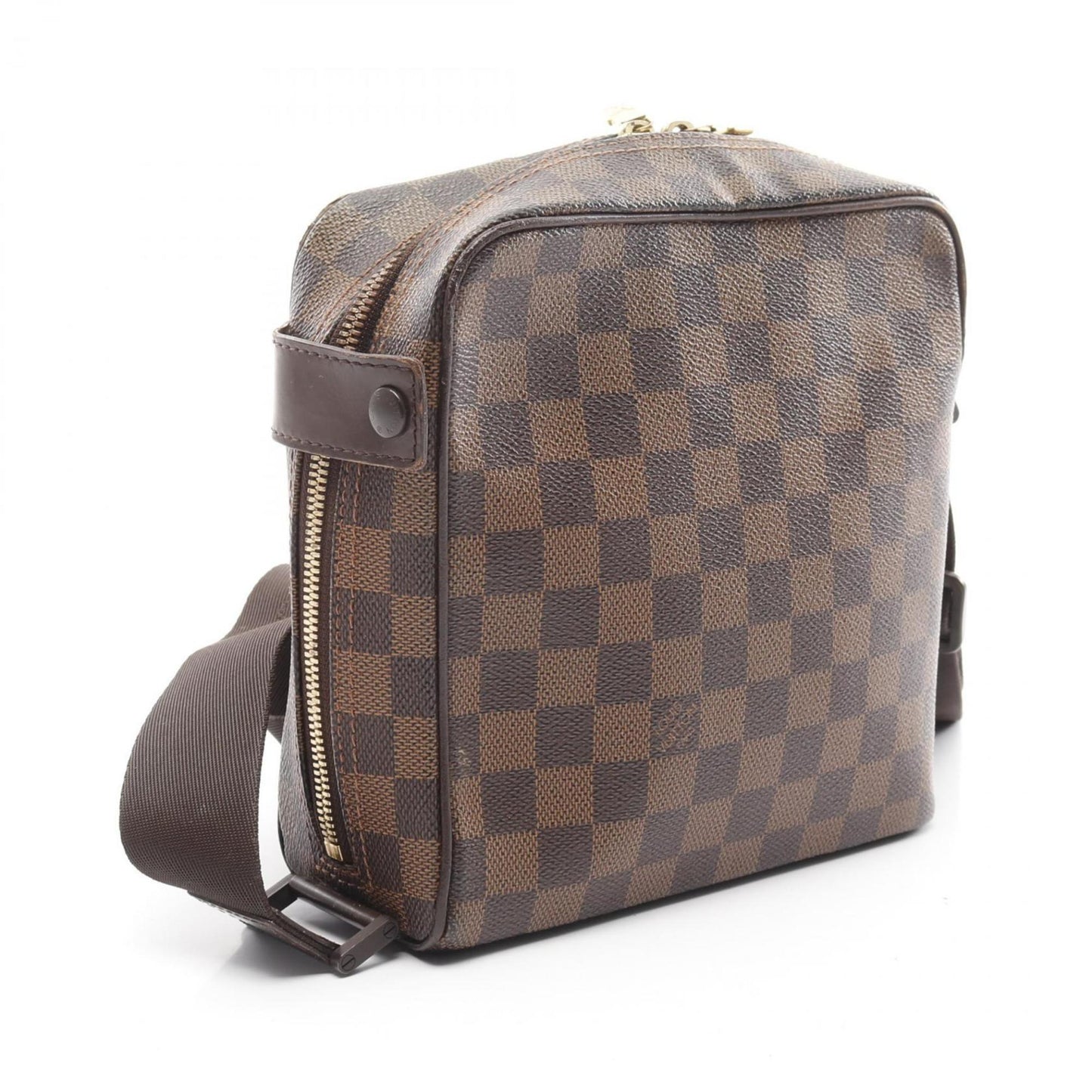 Canvas Olav Bag with Adjustable Strap and Metal Fittings