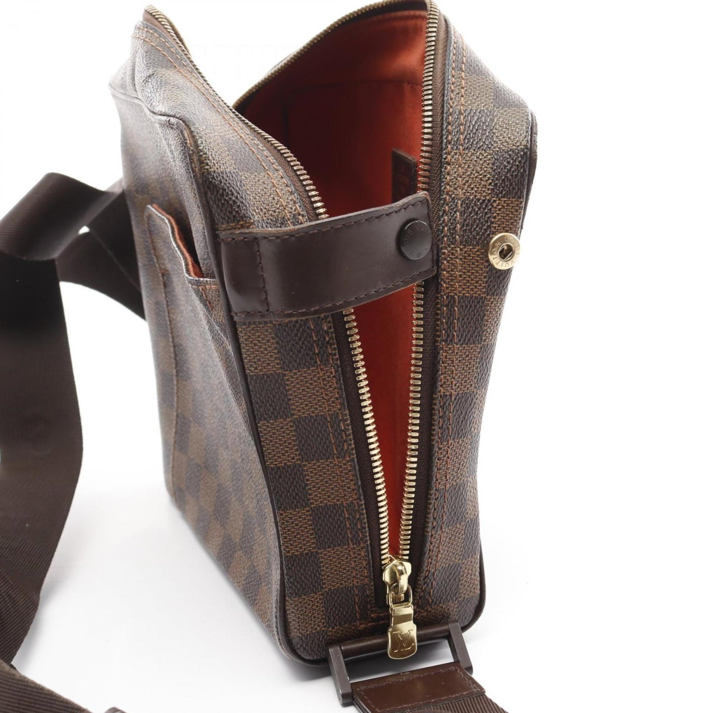 Canvas Olav Bag with Adjustable Strap and Metal Fittings