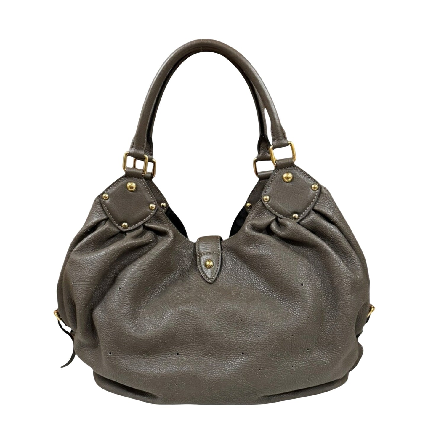 Mahina Leather Tote Bag with Slight Wear and Spacious Interior