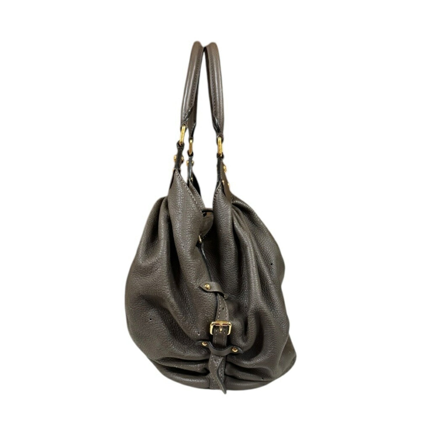 Mahina Leather Tote Bag with Slight Wear and Spacious Interior