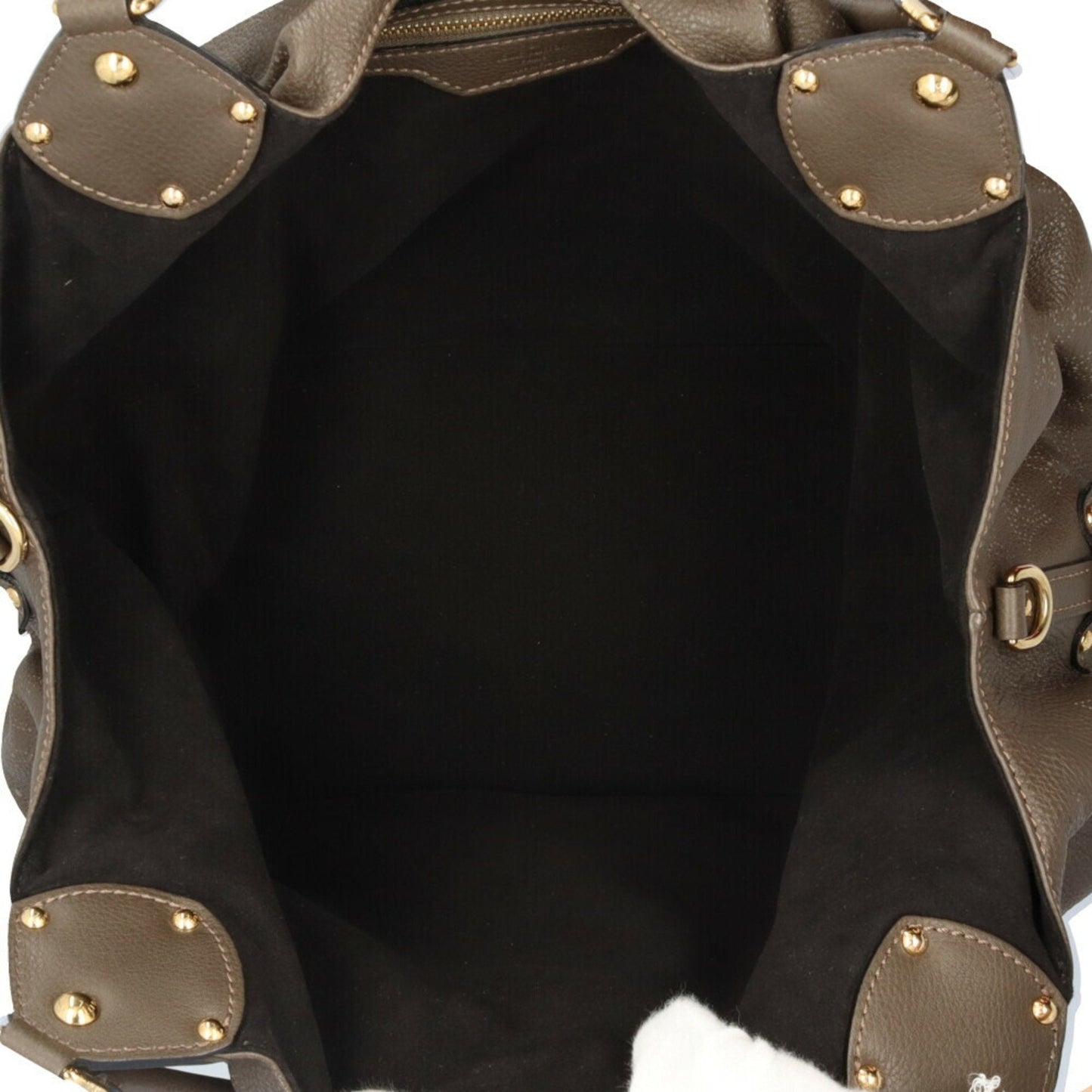 Mahina Leather Tote Bag with Slight Wear and Spacious Interior