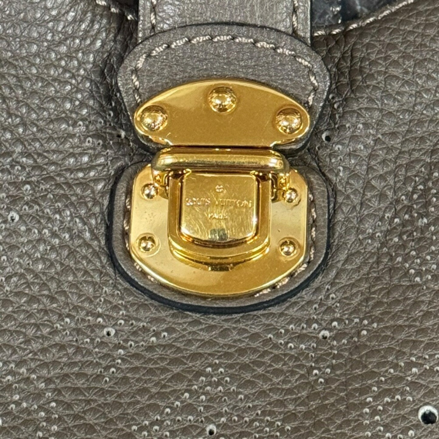 Mahina Leather Tote Bag with Slight Wear and Spacious Interior
