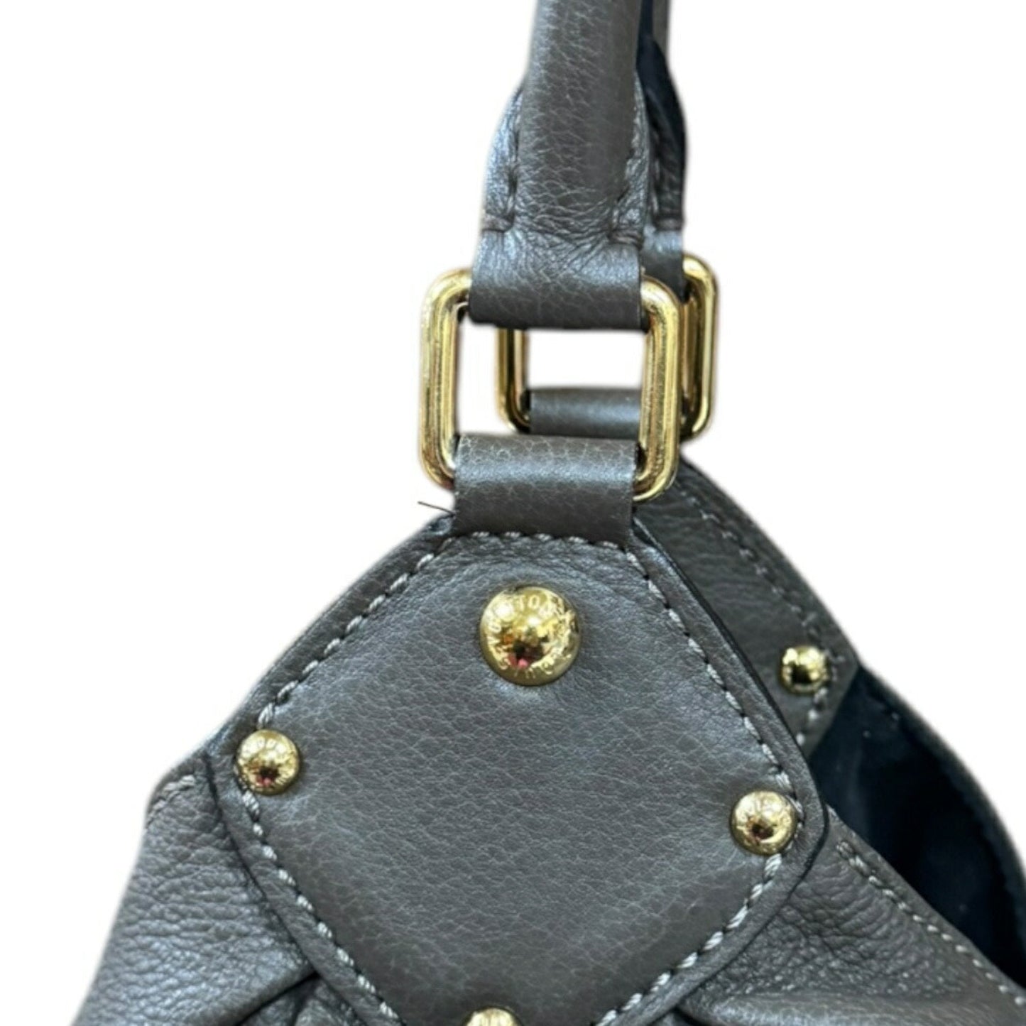 Mahina Leather Tote Bag with Slight Wear and Spacious Interior