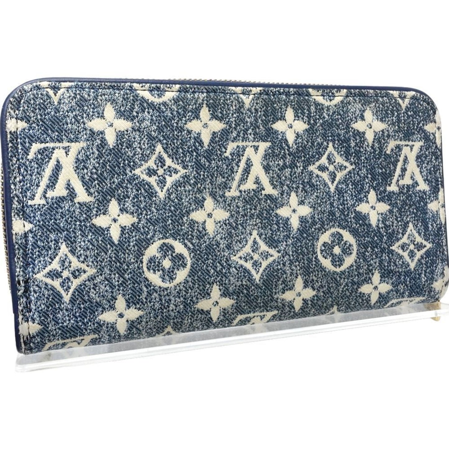 Zippy Wallet Monogram Denim M60711