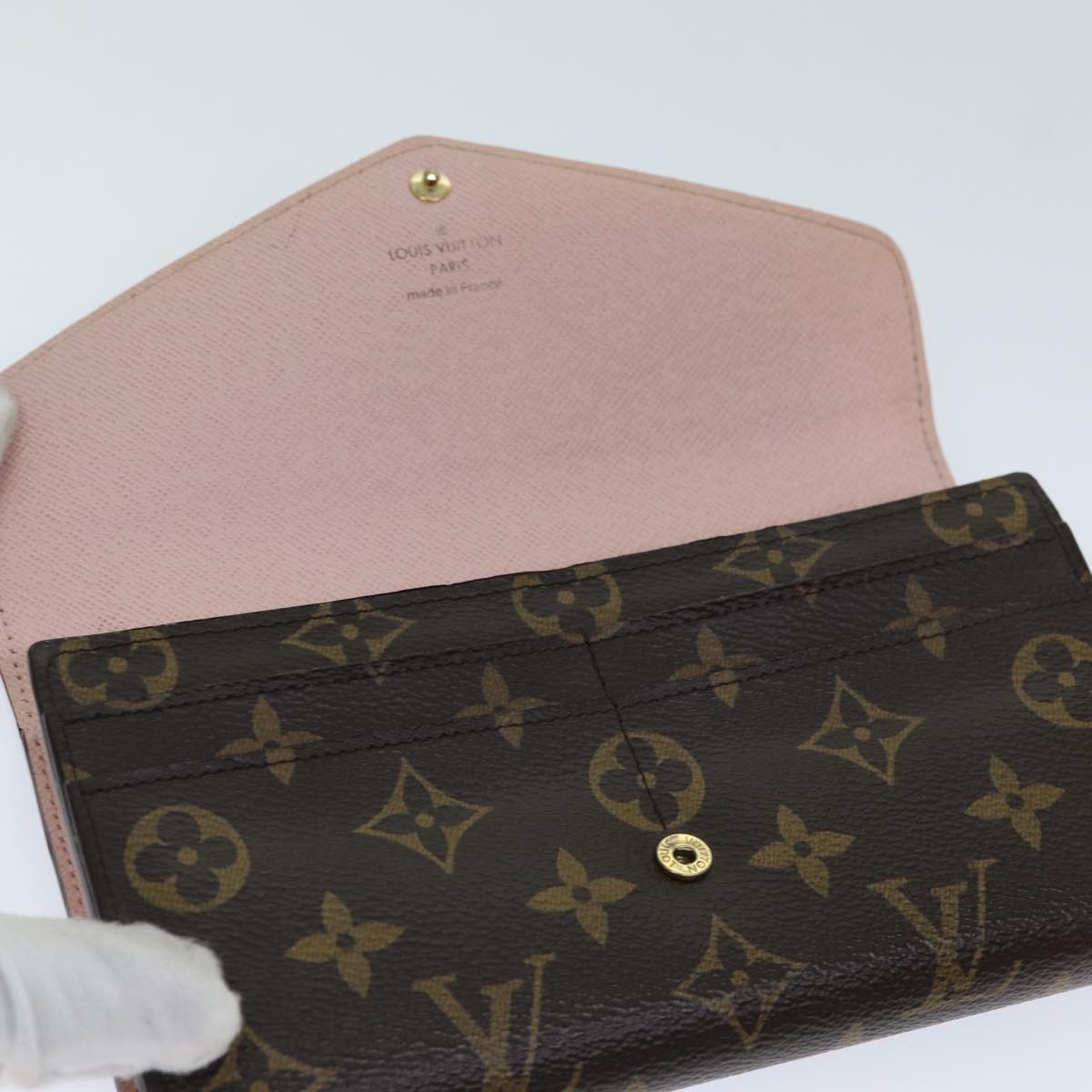 Monogram Canvas Sarah Wallet